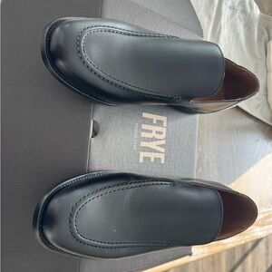 Frye Men's Classic Black Slip-On Loafers